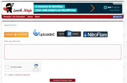 leech ninja premium link generator