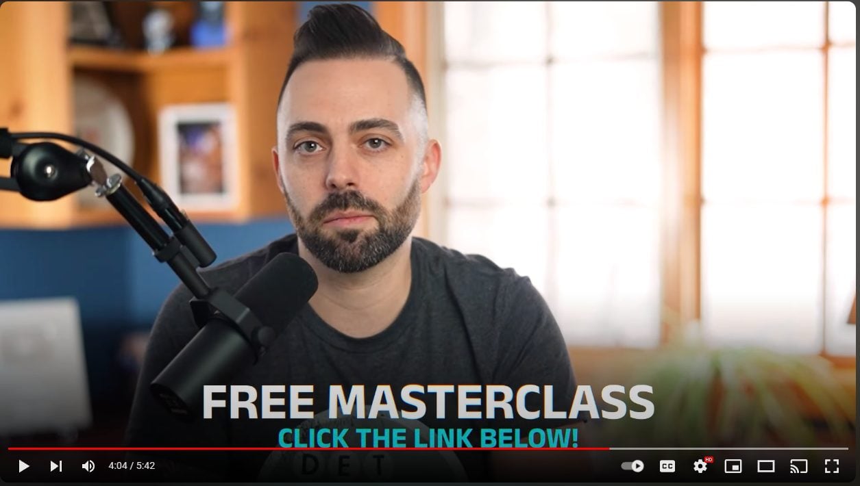 free masterclass promo