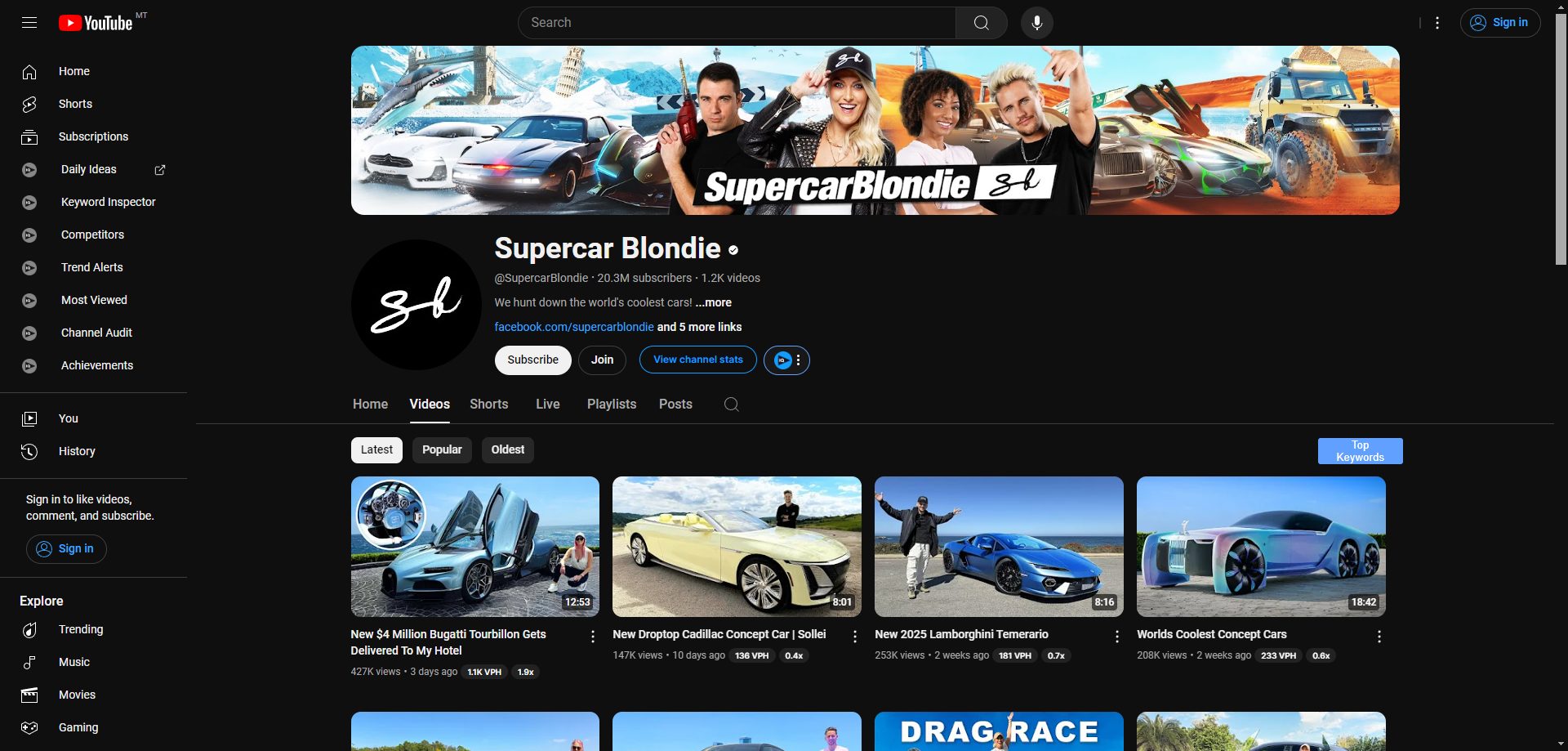 Supercar Blondie