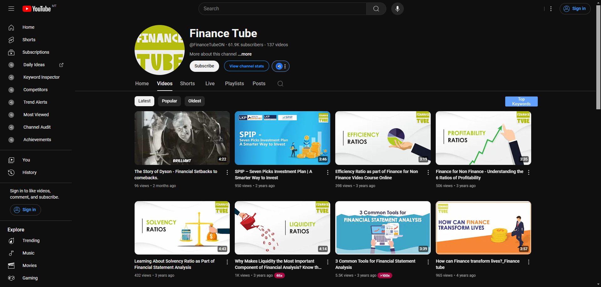 FinanceTube